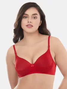 Candour London Medium Coverage Lightly Padded T-shirt Bra With All Day Comfort