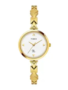 Timex Women Stainless Steel Bracelet Style Straps Analogue Watch TWEL18301