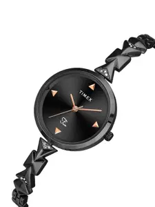 Timex Women Stainless Steel Bracelet Style Straps Analogue Watch TWEL18303