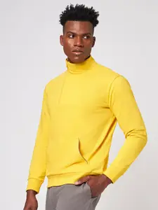 CAVA Mock Collar Cotton Sweatshirt