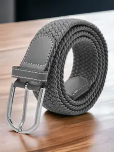 ZORO Men Grey Textured Belt