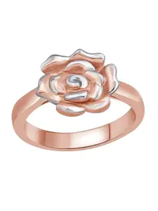 Vighnaharta Rose Gold-Plated Finger Ring