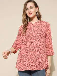 KALINI Floral Printed A Line Kurti