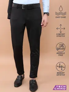 HIGHLANDER Men Mid Rise Chinos Trousers