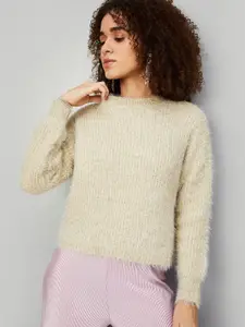 max Long Sleeves Boucle Pullover