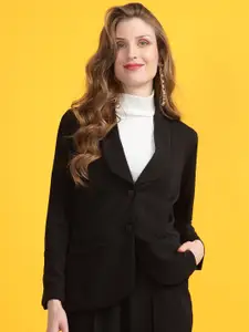 Golden Kite Shawl Collar Long Sleeved Single-Breasted Blazers