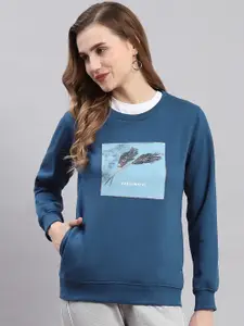 Monte Carlo Graphic Printed Sweatshirt