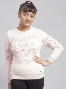 Monte Carlo Girls Typography Printed Pullover