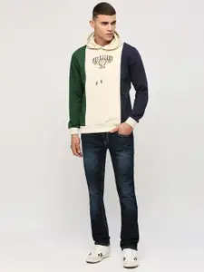 Pepe Jeans Colourblocked Hooded Sweatshirt