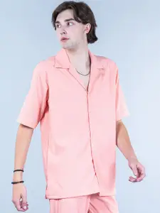 Tistabene Textured Oversized Shirt with Trousers