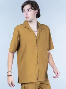 Tistabene Textured Oversized Shirt with Trousers