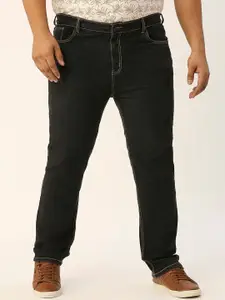 ZUSH Men Plus Size Mid Rise Clean Look Stretchable Jeans