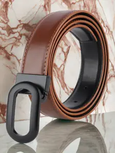 Roadster The Roaster Lifestyle Co. Men Tan Textured Slim Belt