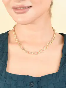 ToniQ Gold-Plated Choker Necklace