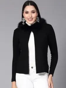 Mafadeny Open Front Longline Shrug