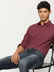 Pepe Jeans Conversational Printed Pure Cotton Casual Shirt