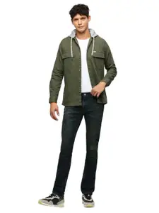 Pepe Jeans Hooded Casual Shirt