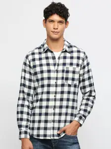 Pepe Jeans Gingham Checked Pure Cotton Casual Shirt