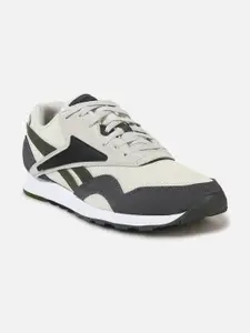 Reebok Classic Men Classic Nylon Plus Colourblocked Running Sports Shoes