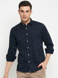 Cantabil Comfort Conversational Printed Cotton Casual Shirt