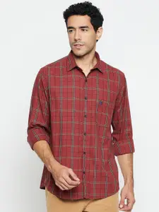 Cantabil Comfort Checked Cotton Casual Shirt