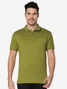 Greenfibre Polo Collar Cotton Slim Fit T-shirt