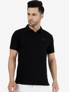 Greenfibre Polo Collar Slim Fit Cotton T-shirt