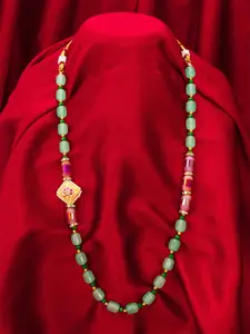 aadita Hand Painted Kundan Studded Necklace