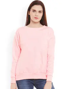BAESD Round Neck Long Sleeve Fleece Pullover Sweatshirt
