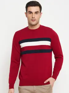 Cantabil Striped Cotton Pullover