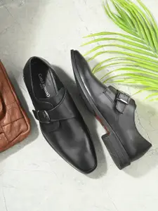 CARLO ROMANO Men Leather Mock Shoes