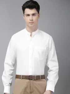 Van Heusen Pure Cotton Custom Fit Opaque Formal Shirt