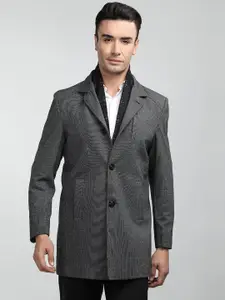 LURE URBAN Single-Breasted Notched Lapel Overcoat
