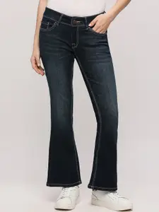 Pepe Jeans Women Bootcut Light Fade Clean Look Stretchable Jeans