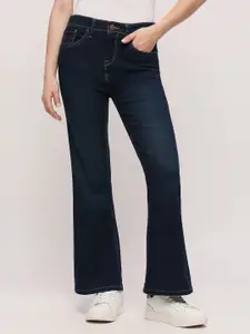 Pepe Jeans Women Slim Fit High Rise Clean Look Light Fade Stretchable Jeans