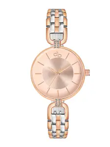 DressBerry Women Stainless Steel Bracelet Style Straps Analogue Watch DB-008