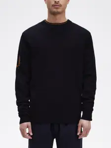 Fred Perry Round Neck Pullover Sweater