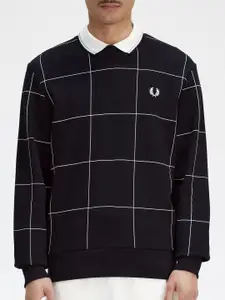 Fred Perry Checked Pure Cotton Pullover