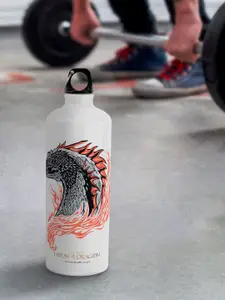 macmerise Leak Proof Targaryen Sigil Fire Design Aluminium Water Bottle 750ml