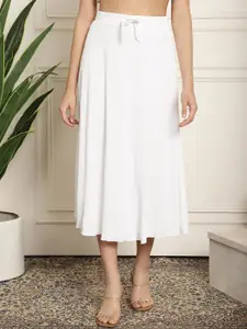 NEUDIS Flared Midi Skirts