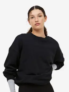 H&M Pure Cotton DryMove Sports Sweatshirt