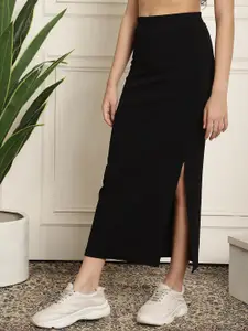 NEUDIS Midi Pencil Skirt With Side Slit