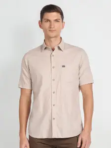 Arrow Sport Short Sleeves Pure Cotton Casual Shirt