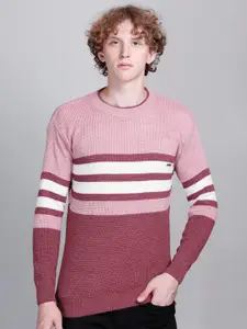 GODFREY Colourblocked Acrylic Pullover