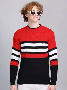 GODFREY Colourblocked Acrylic Pullover