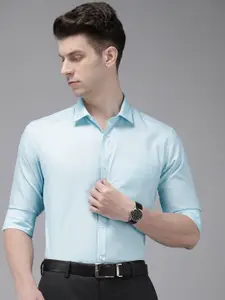 Park Avenue Self Design Slim Fit Formal Shirt