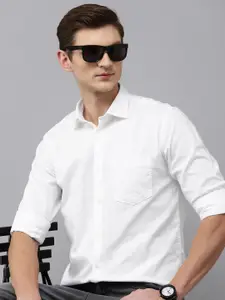 Park Avenue Slim Fit Opaque Pure Cotton Casual Shirt