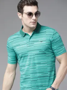 Park Avenue Striped Polo Collar T-shirt