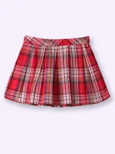 Beebay Infant Girls Checked Knee Length Skirts