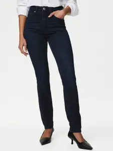 Marks & Spencer Women Slim Fit Stretchable High-Rise Jeans